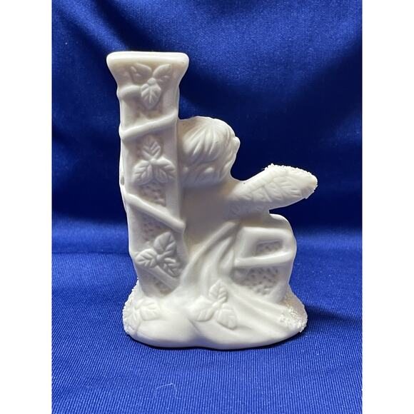 Bisque Porcelain JOY Letters with Angels - Picture 3 of 7